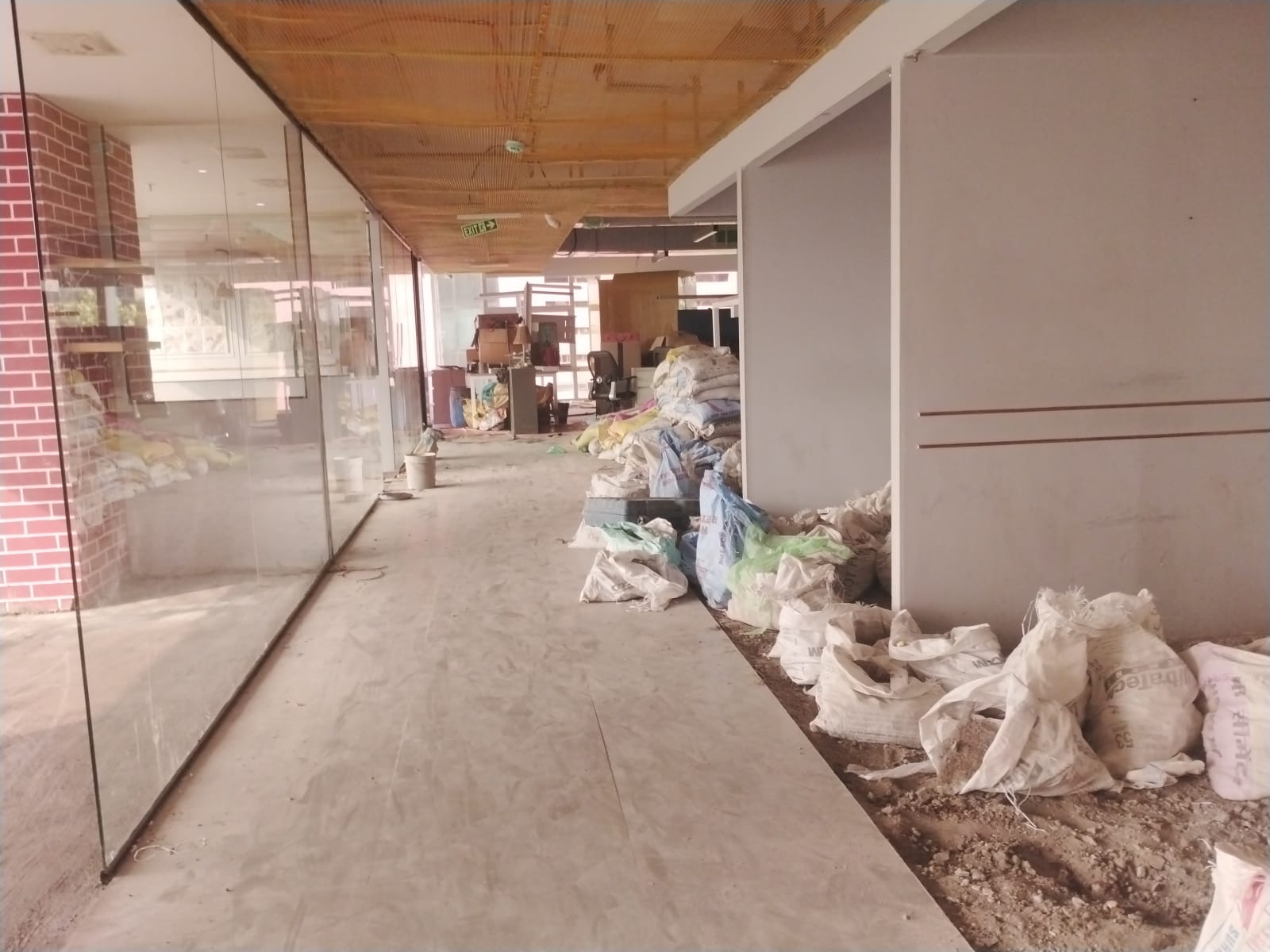 Plastering